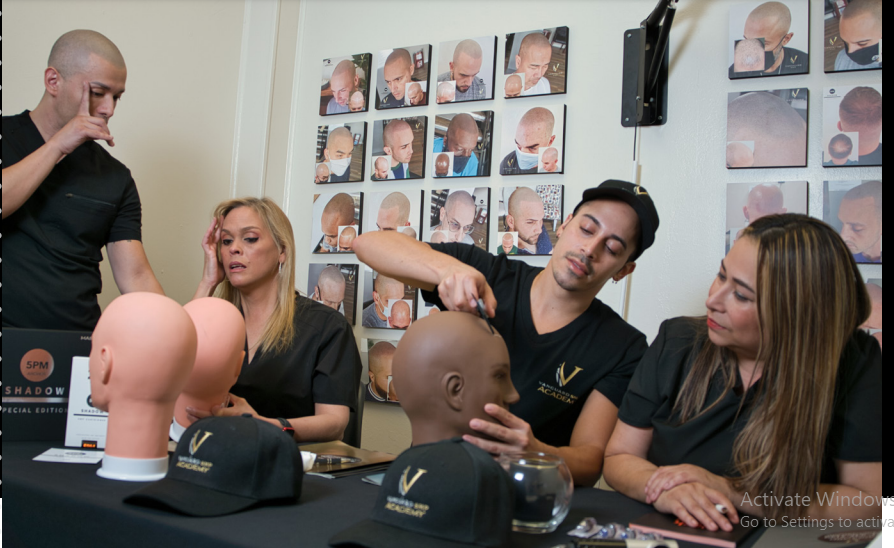 Scalp Micropigmentation Training at Vanguard SMP Academy